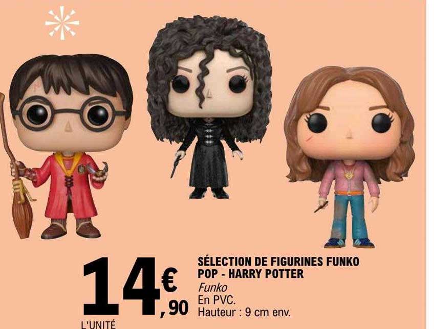 sélection de figurines funko pop - harry potter