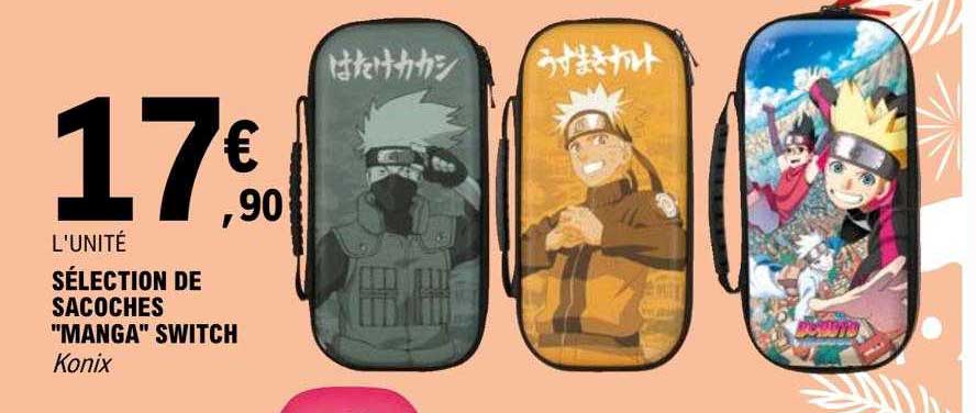 sélection de sacoches "manga" switch