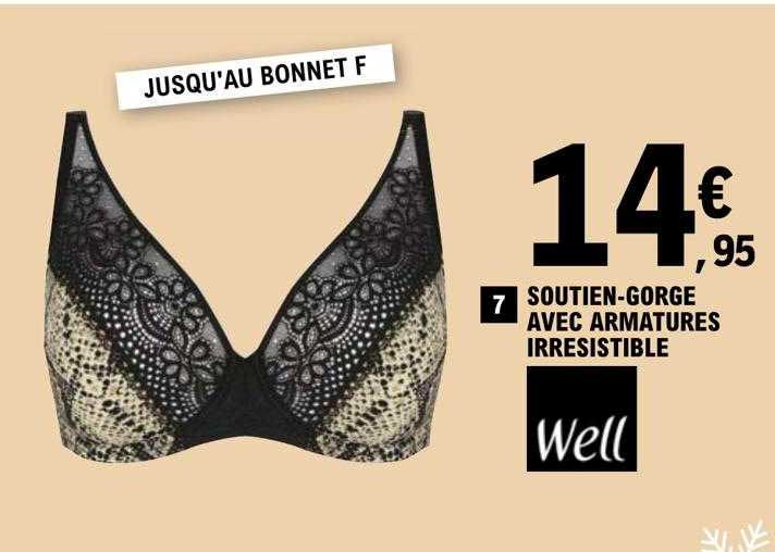 soutien-gorge avec armatures irrésistibles well