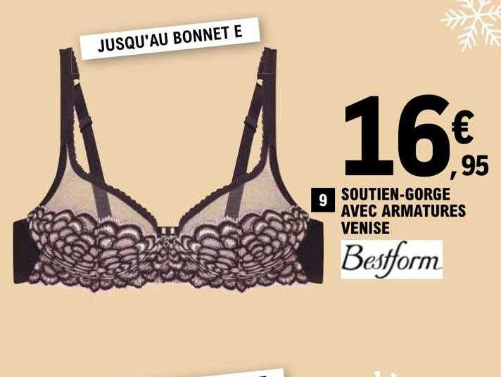 soutien-gorge avec armatures venise bestform
