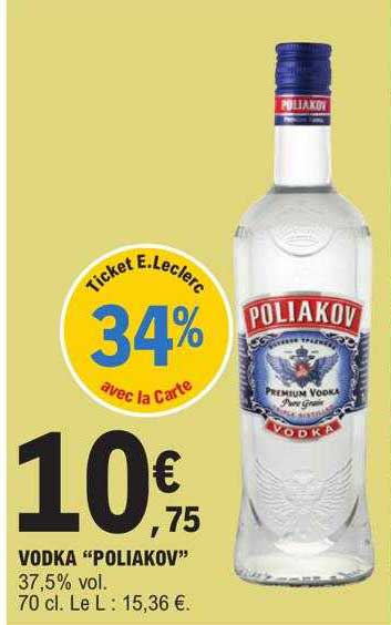 Vodka "poliakov"