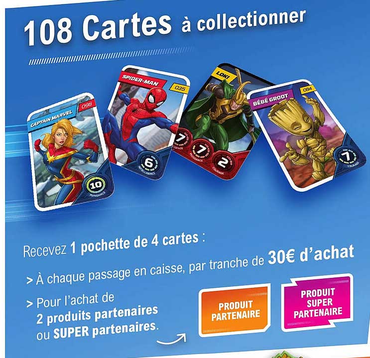 108 Cartes à Collectionner