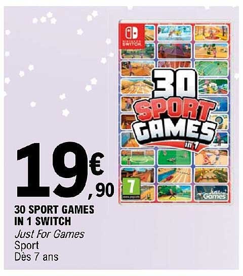 30 sport games in 1 switch