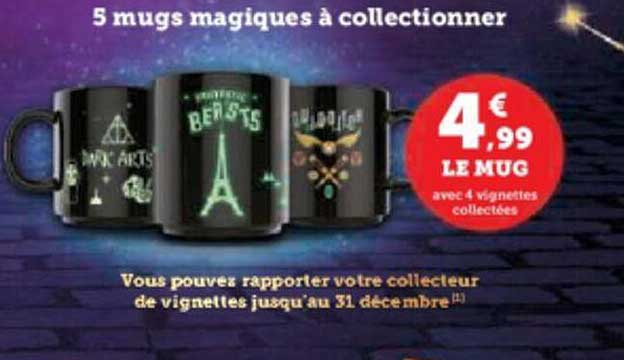 5 mugs magiques à collectionner