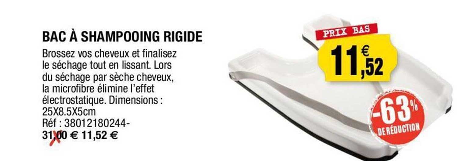 Bac à Shampooing Rigide