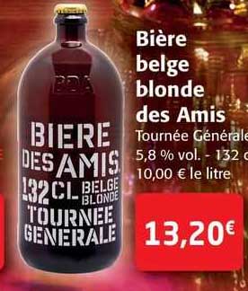 bière belge blonde des amis