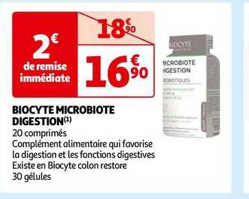 biocyte microbiote digestion