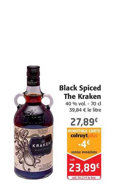 black spiced the kraken