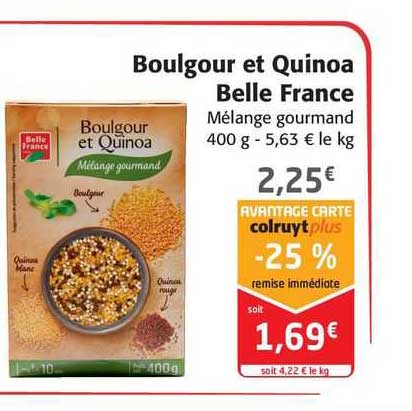 Boulgour Et Quinoa Belle France