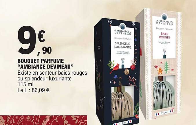 bouquet parfumé "ambiance devineau"