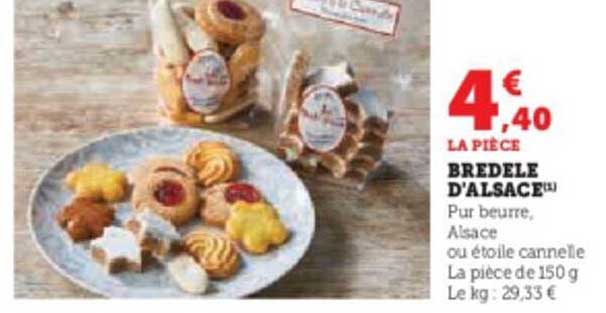bredele d'alsace