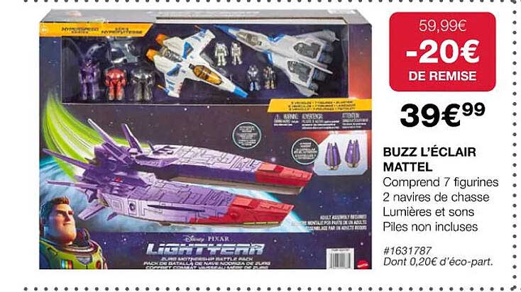 buzz l'éclair mattel