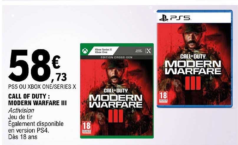 call of duty : modern warfare III