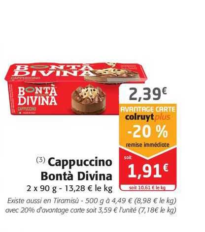 cappuccino bontà divina