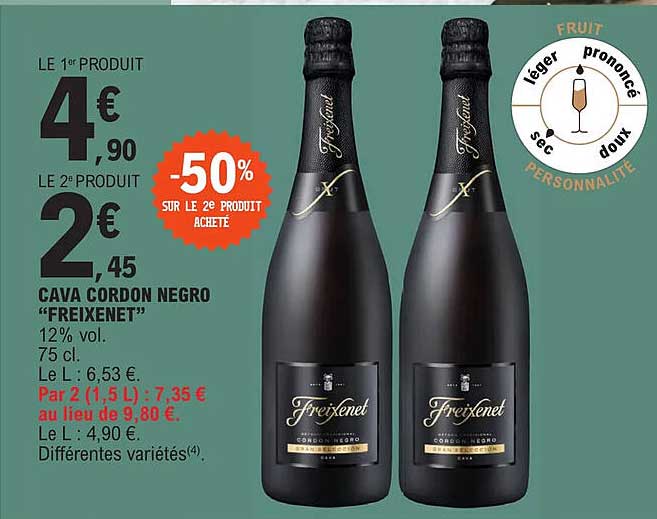 cava cordon negro "freixenet"