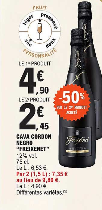 cava cordon negro "freixenet"
