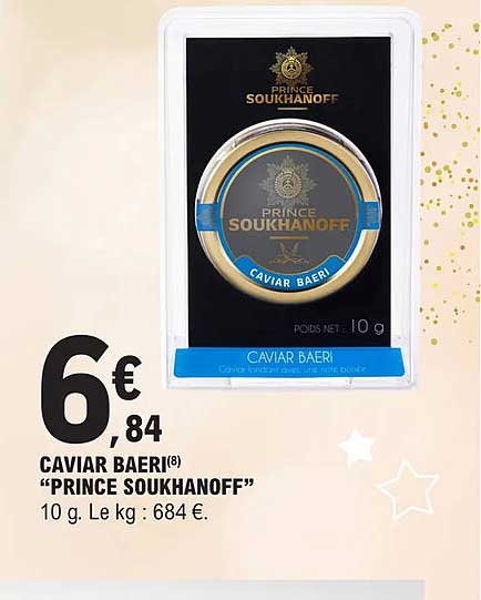 caviar baeri "prince soukhanoff"