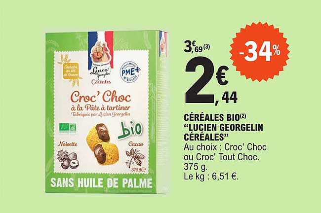 céréales bio "lucien georgelin céréales"