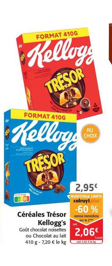 Céréales Trésor Kellogg's
