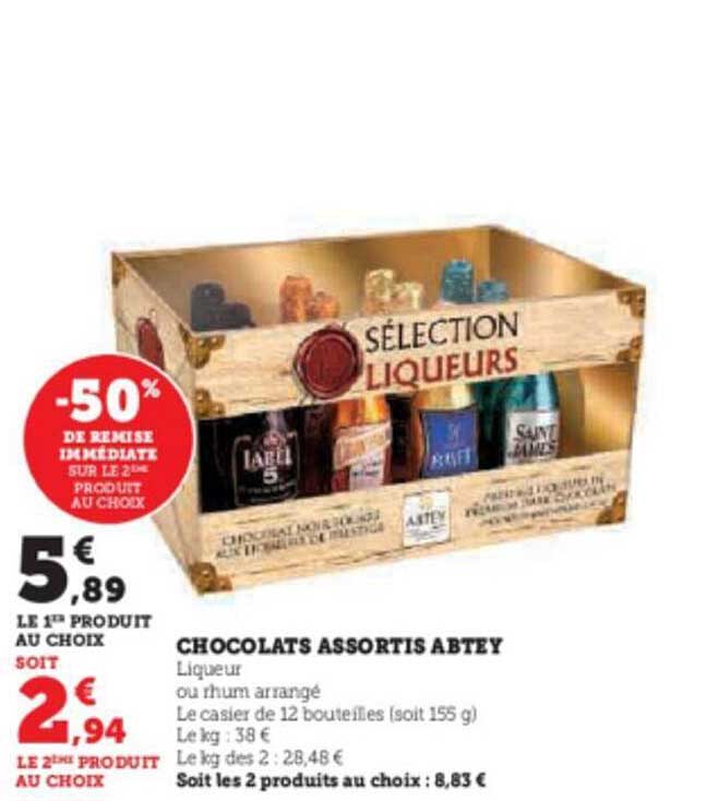 chocolats assortis abtey