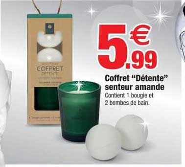 coffret "détente" senteur amande