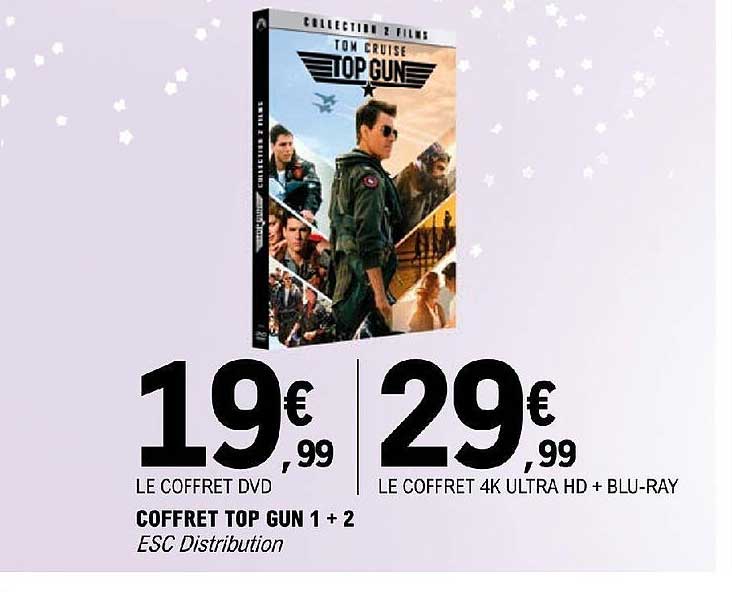 coffret top gun 1 + 2