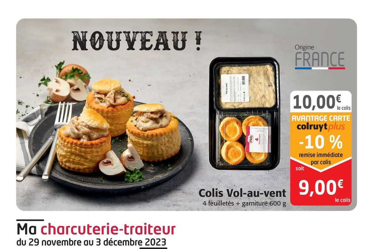 colis vol-au-vent