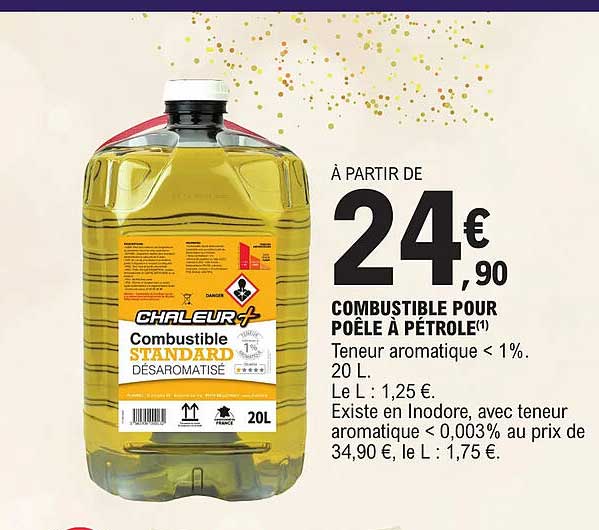 Combustible Pour Poêle à Pétrole