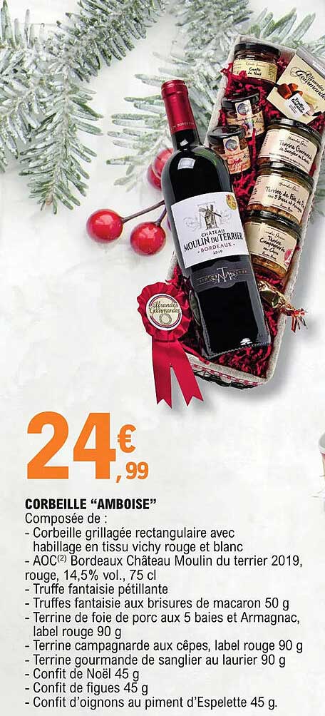 corbeille "amboise"