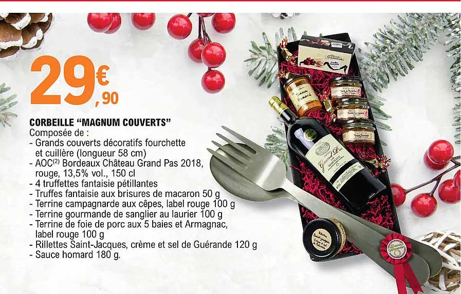 Corbeille "magnum Couverts"