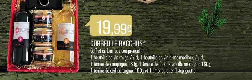 Corbeille Bacchus