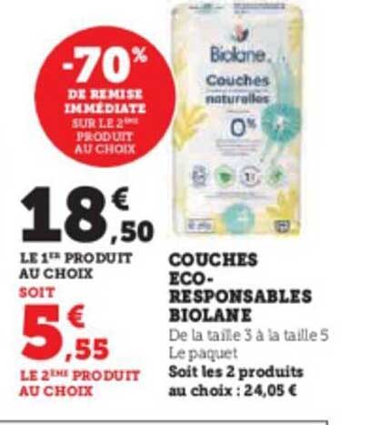 couches éco-responsables biolane