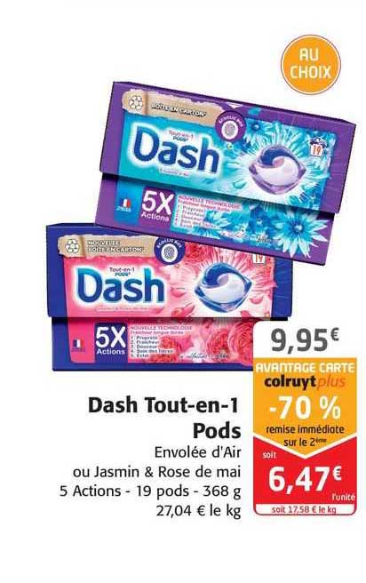 dash tout-en-1  pods