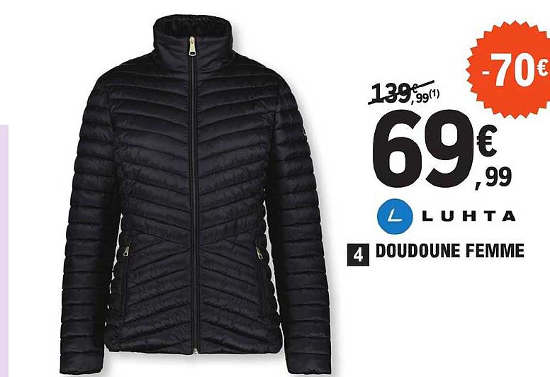 doudoune femme luhta