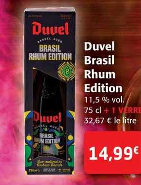 Duvel Brasil Rhum Edition