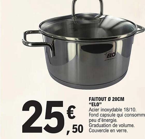 faitout ø 20 cm "elo"