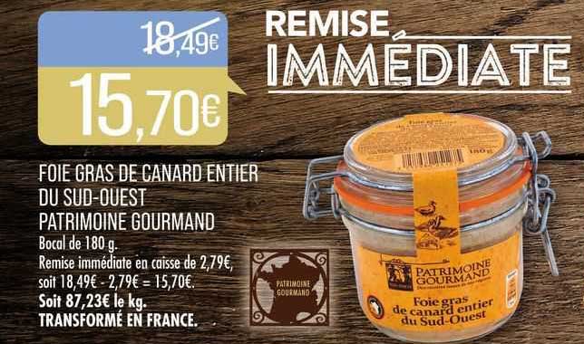 foie gras de canard entier du sud-ouest patrimoine gourmand