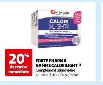 forte pharma gamme calorilight