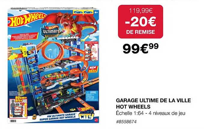 garage ultime de la ville hot wheels