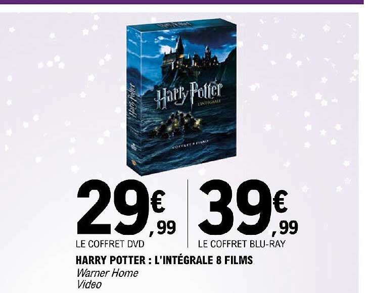 harry potter : l'intégrale 8 films