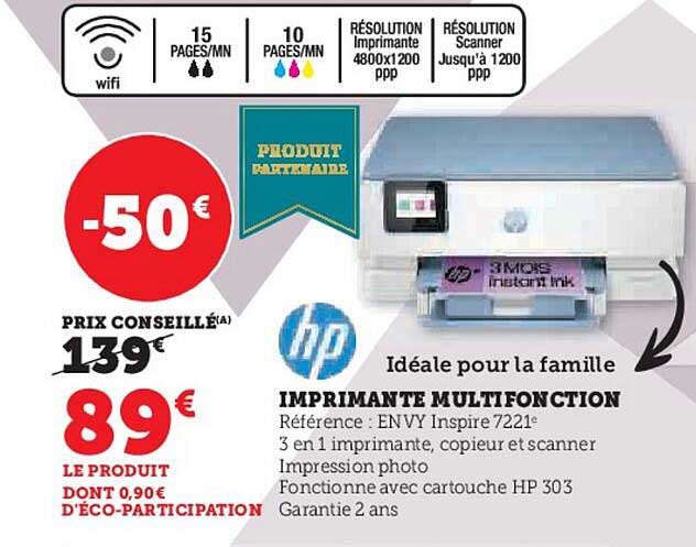 Imprimante Multifonction Hp