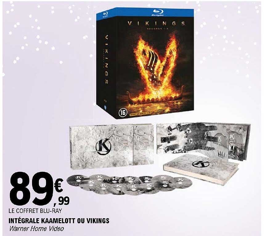 intégrale kaamelott ou vikings