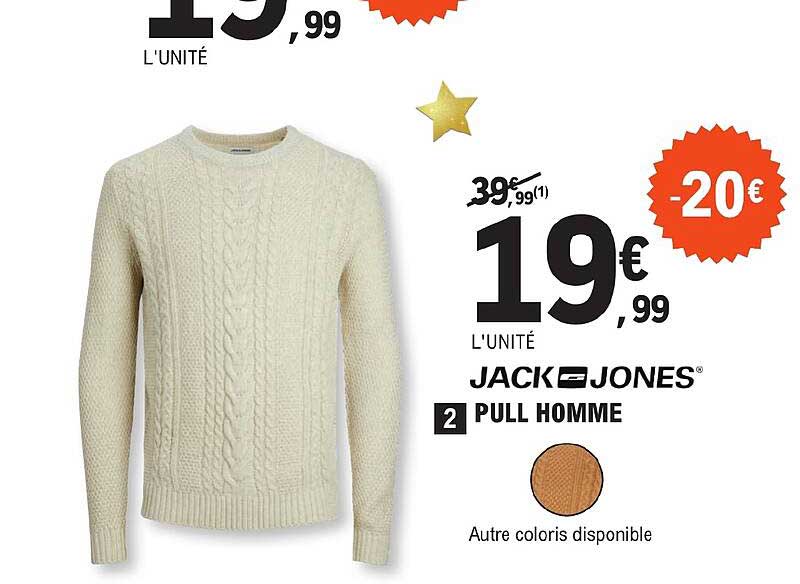 jack jones pull homme