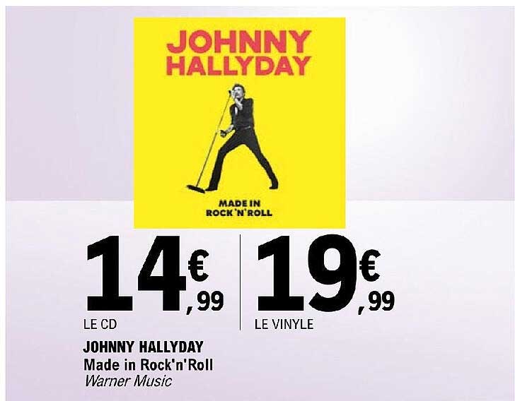 johnny hallyday made in rock'n roll