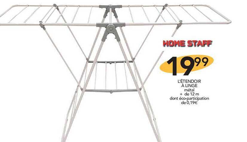 l'étendoir à linge home staff