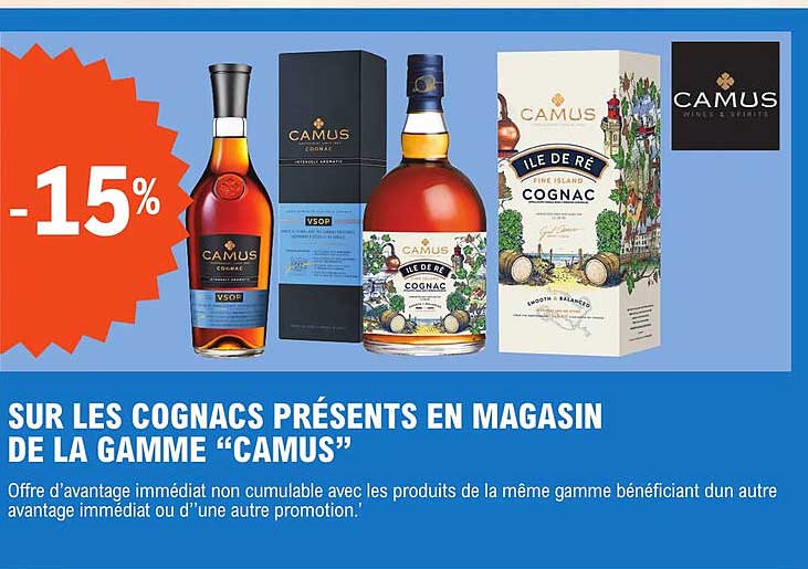 la gamme "camus"