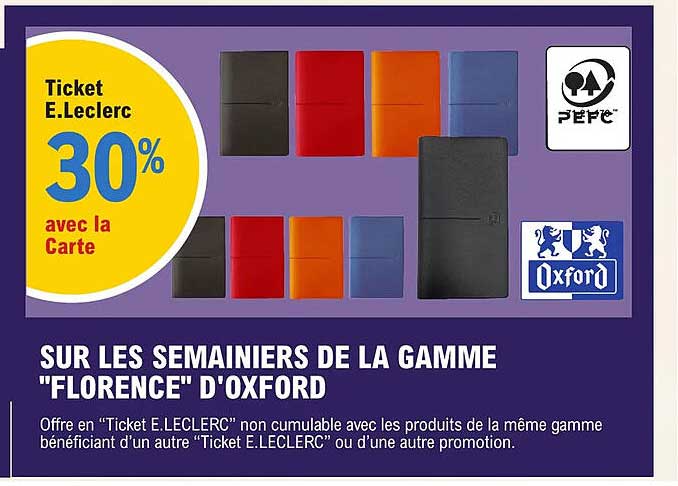 la gamme "florence" d'oxford