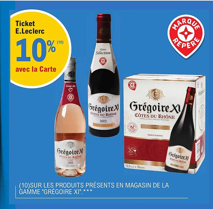 la gamme "grégoire xi"