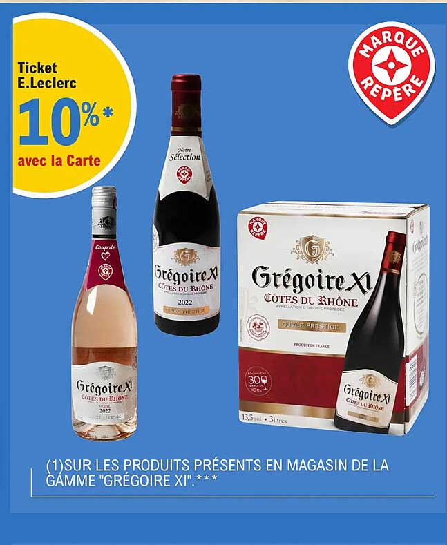 la gamme "grégoire xi"