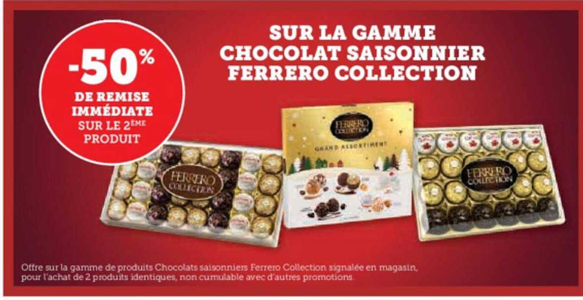 La Gamme Chocolat Saisonnier Ferrero Collection
